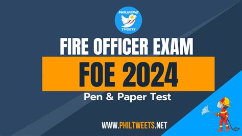what is foe exam|Fire Officer Exam 2024 FOE: Application, Eligibility, And Exam .